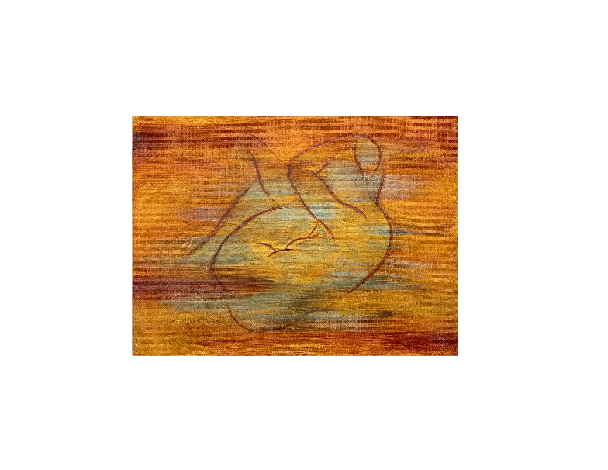 The Stir (2026) by Gretel Warner, oil on canvas
