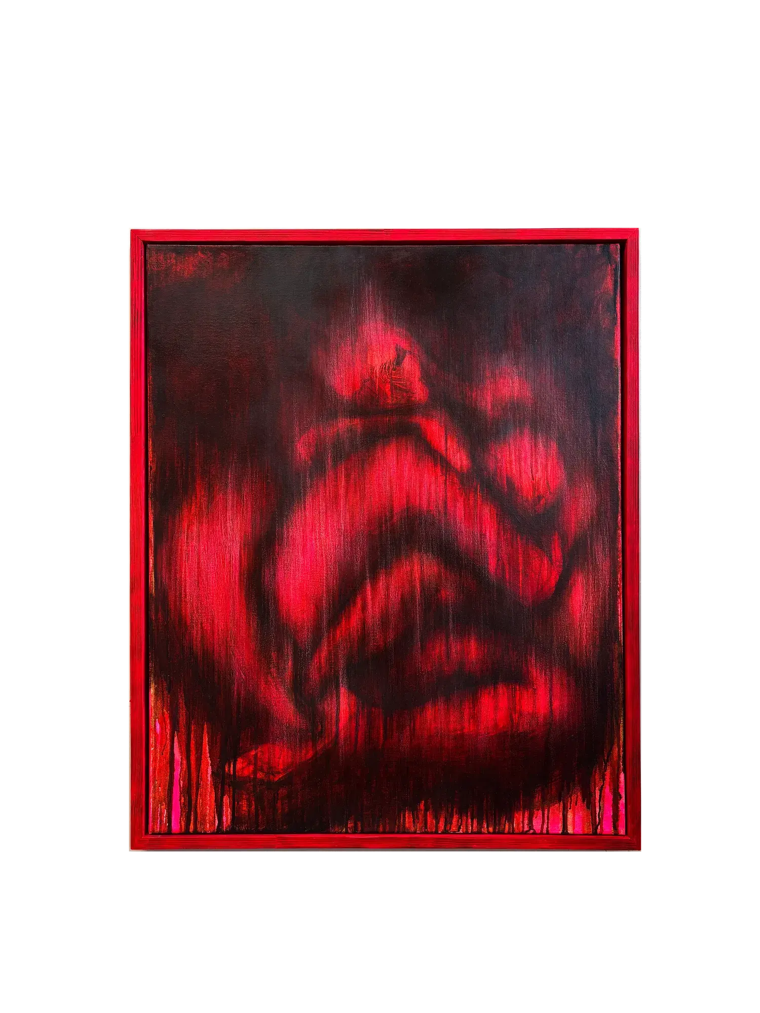 Ignis (The Thread Between Us) (2025) by Gretel Warner, oil and pastel on canvas