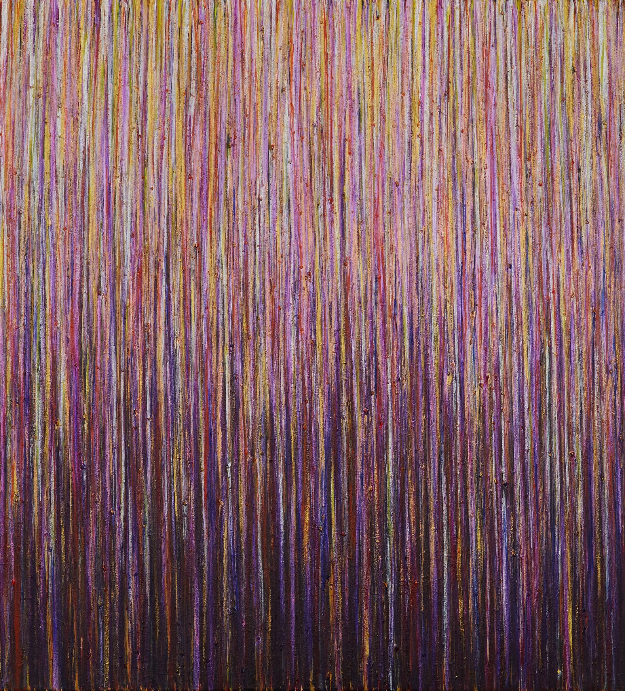 Regal Harmony (2024) by Lara Julian, acrylic on canvas