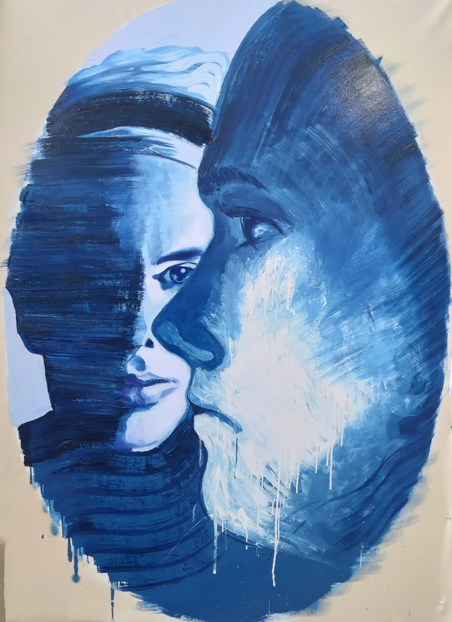 Personae (2025) by Lucy Cade, oil on canvas
