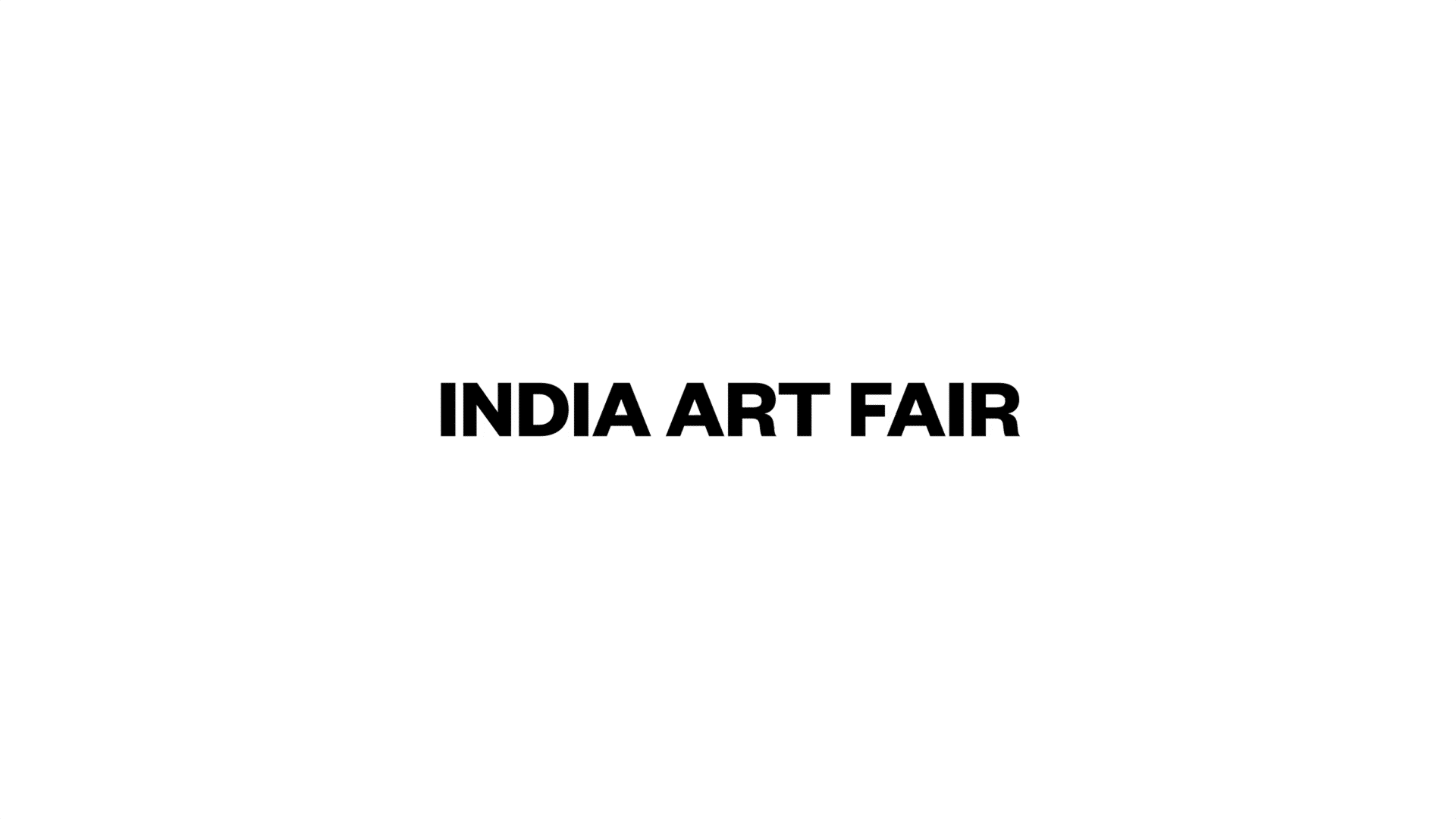 India Art Fair logo